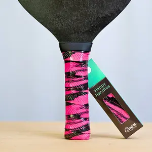 Brush Strokes - Pink | Pickleball Grip