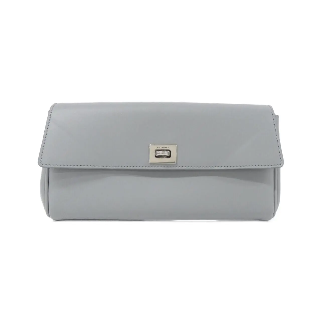 Pre-owned Balenciaga Calfskin Small Leather Goods RODEO CONTINENTAL WALLET Calf Long Wallet