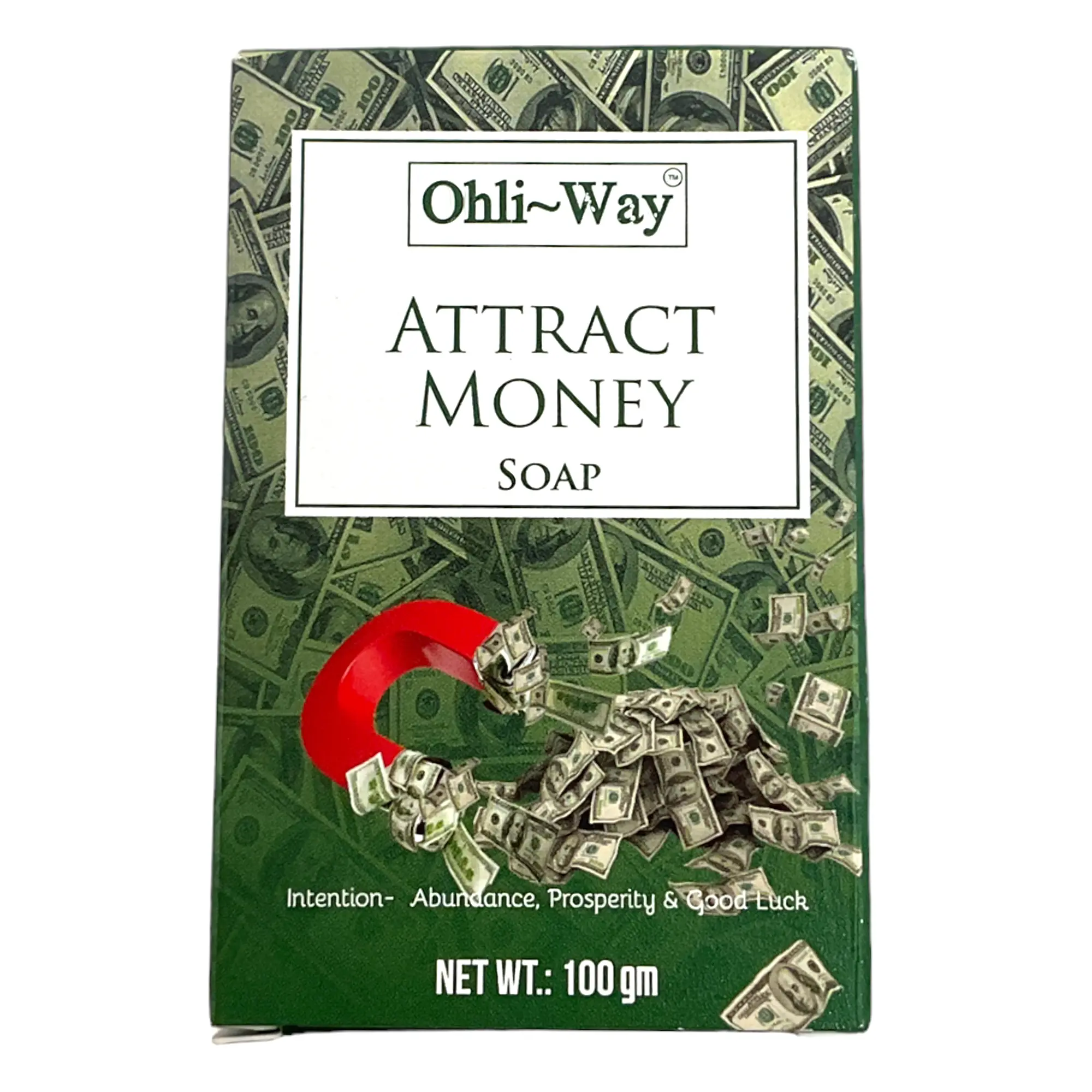 Ohli~Way Attract Money Soap 100g — Ritual Prosperity Bath Bar