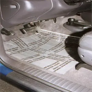 Plastic Carpet Protectors - 4 Mil - 24" Perforation