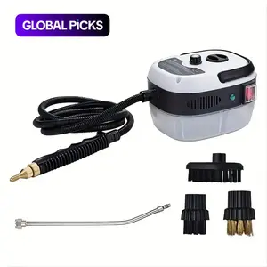 Portable Handheld Steam Cleaner, 1 Count High Temperature Pressurized Steam Cleaner Multi Surface Steam with Brush Head, Kitchen Furniture Bathroom Car Cleaning Tool, Household Appliances, Multi Surface Steamer, Cleaning Machines #GLOBAL PICKS