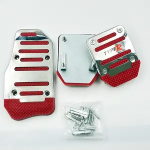 [Upgraded Version] Automatic Transmission Pedal Covers, Anti-Slip Decorative Pads, Sport Appearance Kit,Non-Universal Non-Slip Pedal Cover - Sporty Decorative Accessory