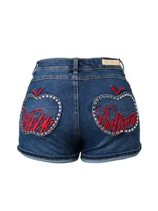 Apple Pocket Short with Studs