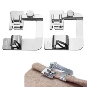 Edge Pressure Foot, Stainless Steel Sewing Machine Edge Presser Foot, Sewing Machine Accessories for Home Use