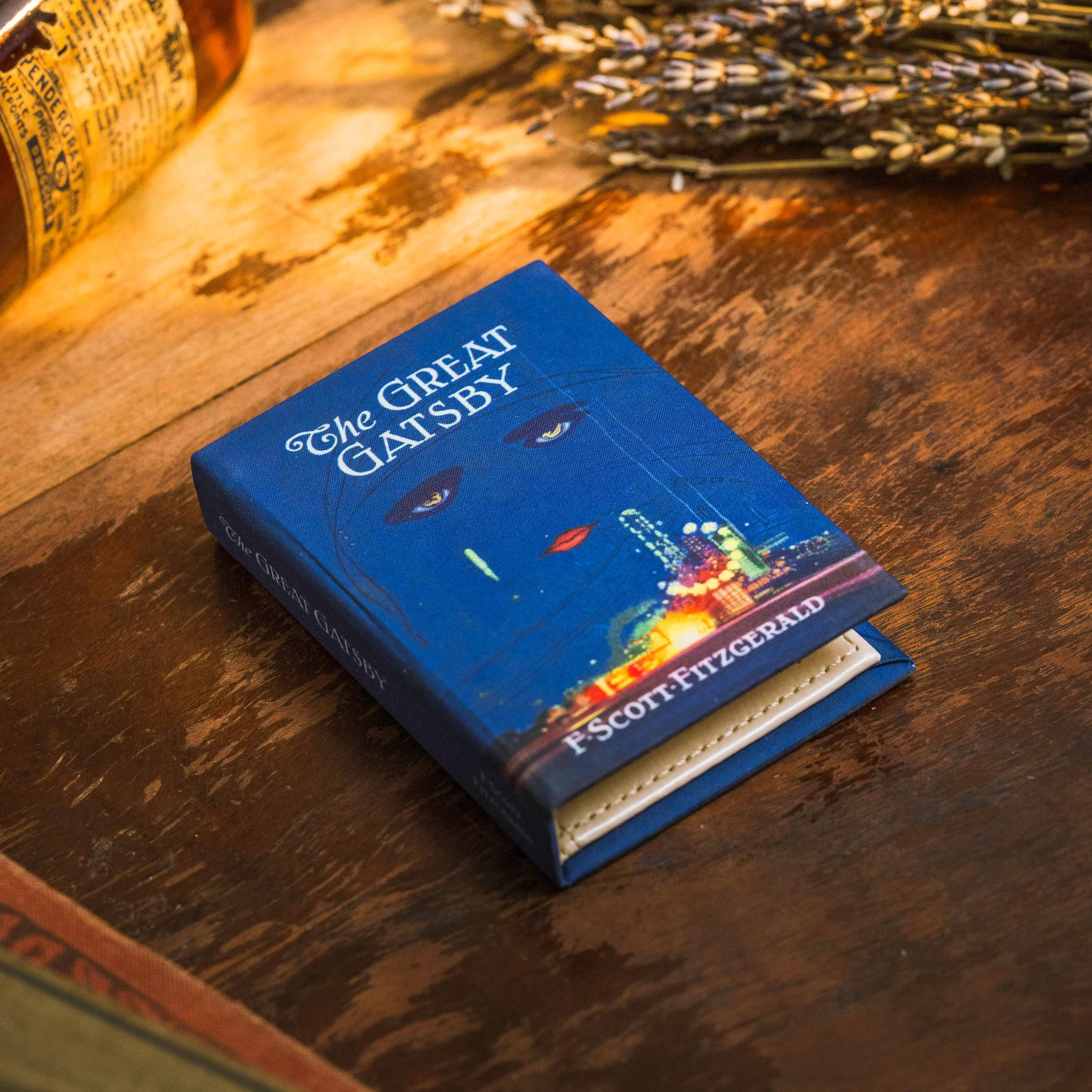 The Great Gatsby by F. Scott Fitzgerald 1925 Book Wallet The Great Gatsby by F. Scott Fitzgerald 1925 Book Wallet