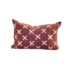 Awa Mudcloth Lumbar Pillow