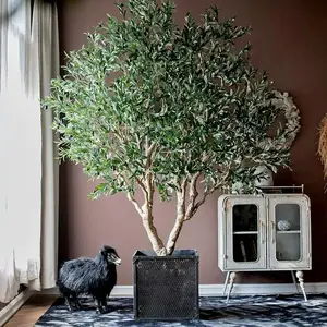Large Artificial Olive Tree 90" Tall