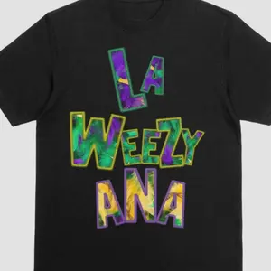 Mardi Gras LaWeezyAna Tshirt Cotton