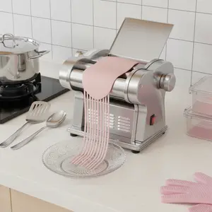 8 Gear Electric Noodle Maker 110V for Dumpling Wonton Wrapper Pancake Dough home essentials