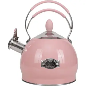 Whistling  Kettle Stainless Steel Teapot, Teakettle for Stovetop Induction Stove Top,  Boiling Heat Water  Pot 2.6 Quart