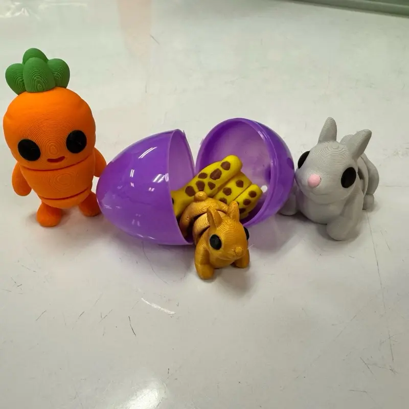 3D Printed Mystery Mini Egg - 17 unique Critters - 2pc per Egg