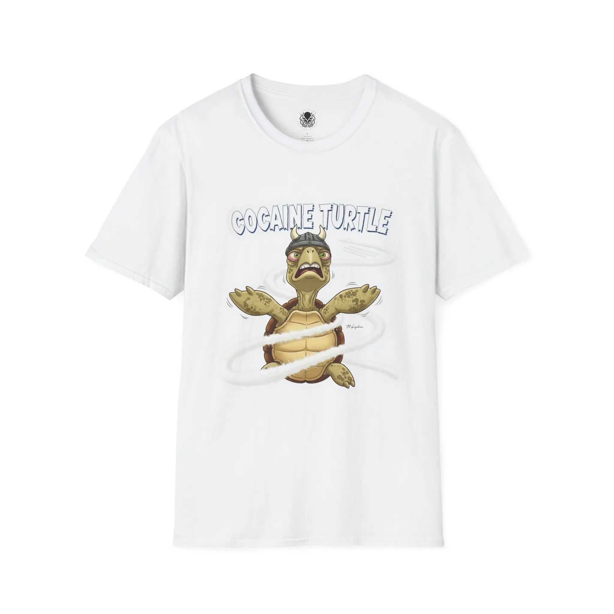 Cute Booger Sugar Turtle Unisex Tee, Funny Graphic Tee, Softstyle Shirt, Unique Animal Design, Casual Tee, Men's Women's Tee Cotton