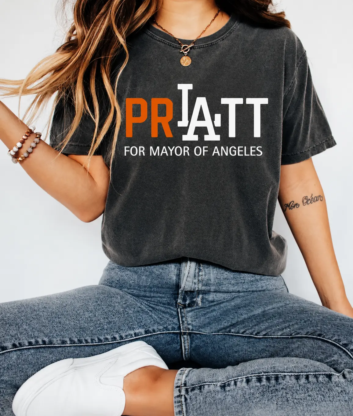 Pratt for Mayor Los Angeles 2026 Shirt, Spencer Pratt Viral Parody Tee, Funny LA Election Graphic