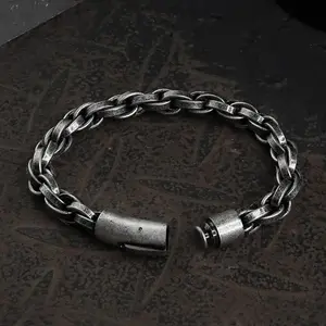 GTHIC Classic Winding Stainless Steel Minimalist Bracelet Fashion Accessories for Daily Wear