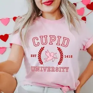 Cupid University Cute Valentine's Day Shirt,, Cute College Sweatshirt, Love Sweatshirt, Cupid Sweatshirt, Valentines Shirt, XOXO