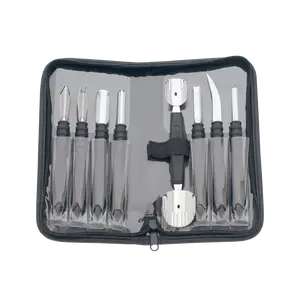 9 Piece Garnishing Tool Set