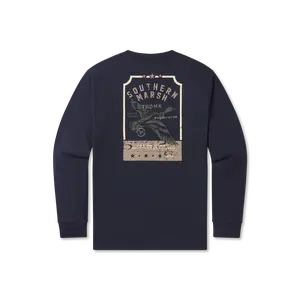 Vintage Tag Tee - Duck - Long Sleeve