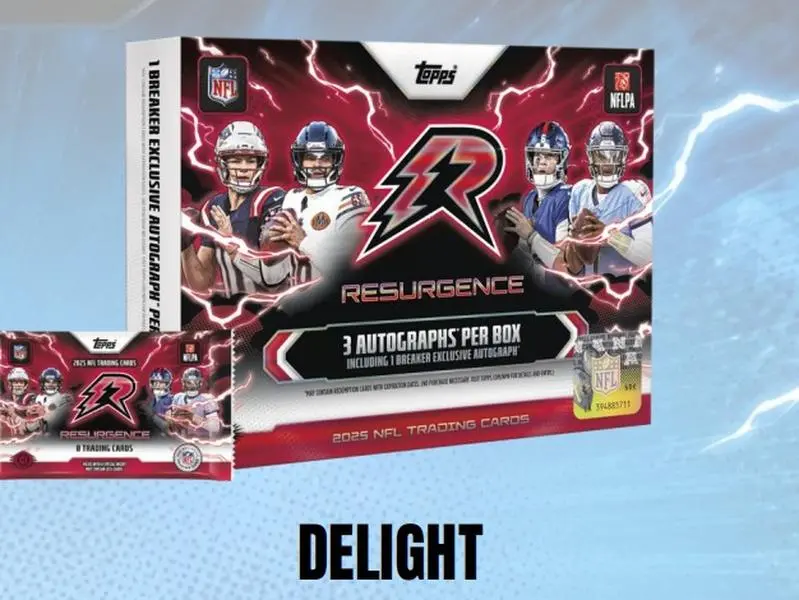 PYT Break #35 - 2025 Topps Resurgence 1 Delight Box and 5 Value Blasters NFL Pick Your Team