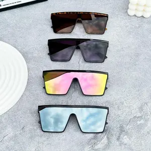4pcs Large Frame Punk Polarized Sunglasses - US Sports Driving Golf Festival Gifts