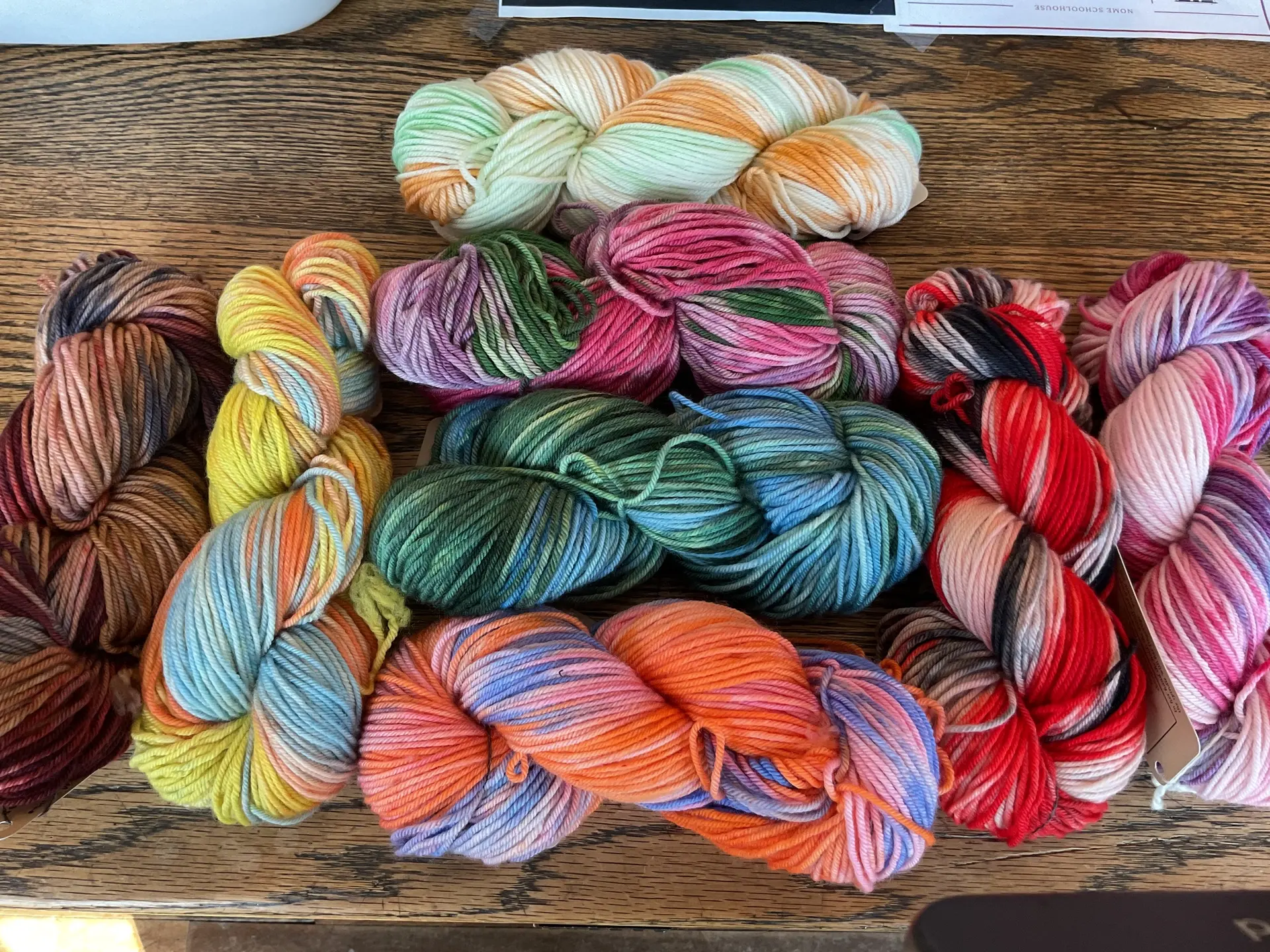 Dakota Dyed Superwash Merino DK 200 yds Yarn