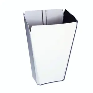 Max Flow Outlet Standard 30 White 2x3 High Capacity Gutter Downspout