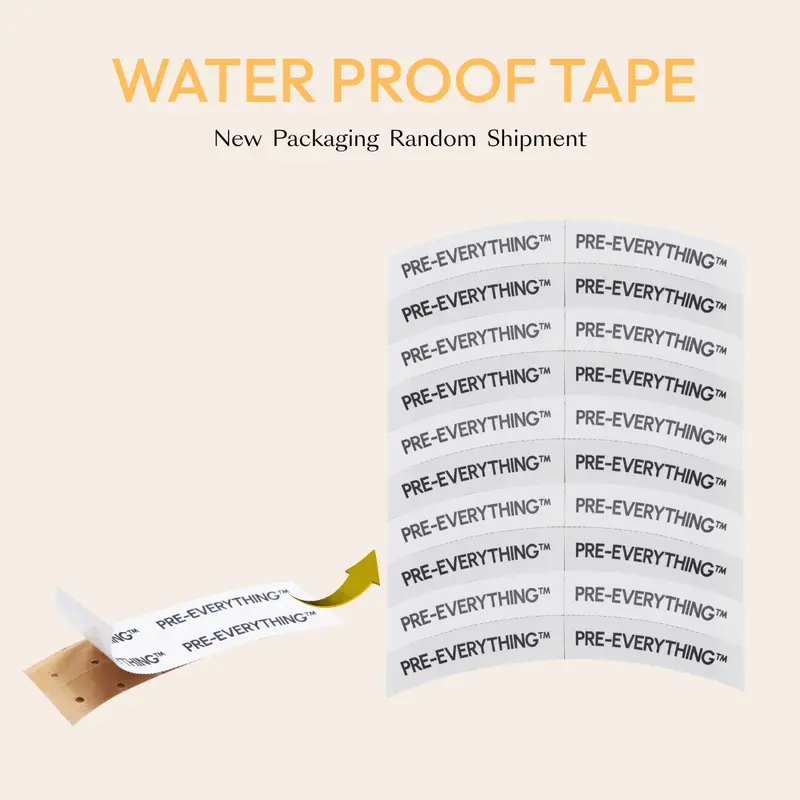 Sunber Custom Design Hair Extensions Tape - Strong Adhesion Double-Sided Bonding Adhesive, Comfortable Fit Secure Attachment Hair Extension Accessory