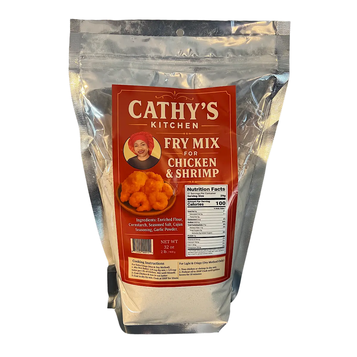 Cathy's Kitchen Fry Mix for Chicken & Shrimp Cathy's Kitchen Fry Mix for Chicken & Shrimp