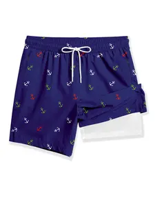 ABSECAI Men's 2-in-1 Swim Trunks,Compression Liner 6",Quick Dry,Zipper Pockets,TikTok Trend,quick dry swim truk eeshorts,clothing shorts,streetwear,stylebeach swimminng,Shorts for Summer,graphic shorts