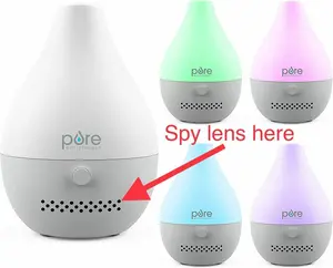 4K WiFi Camera with 4K/1080P Aroma Diffuser with Audio Motion Detection for Home and Office Security Parental Monitoring of Underage Children