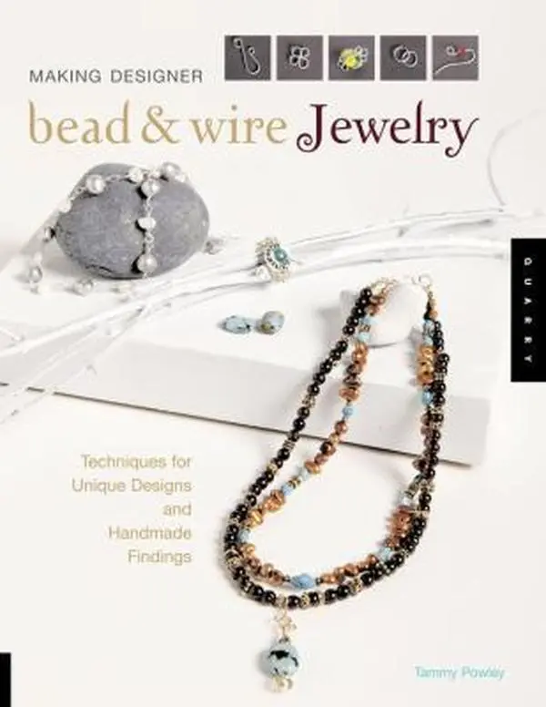 Used Paperback Book - Making Designer Bead and Wire Jewelry: DIY Jewelry Making Crafts, Tutorials & Projects for Unique Designs & Handmade Findings by Tammy Powley (English)