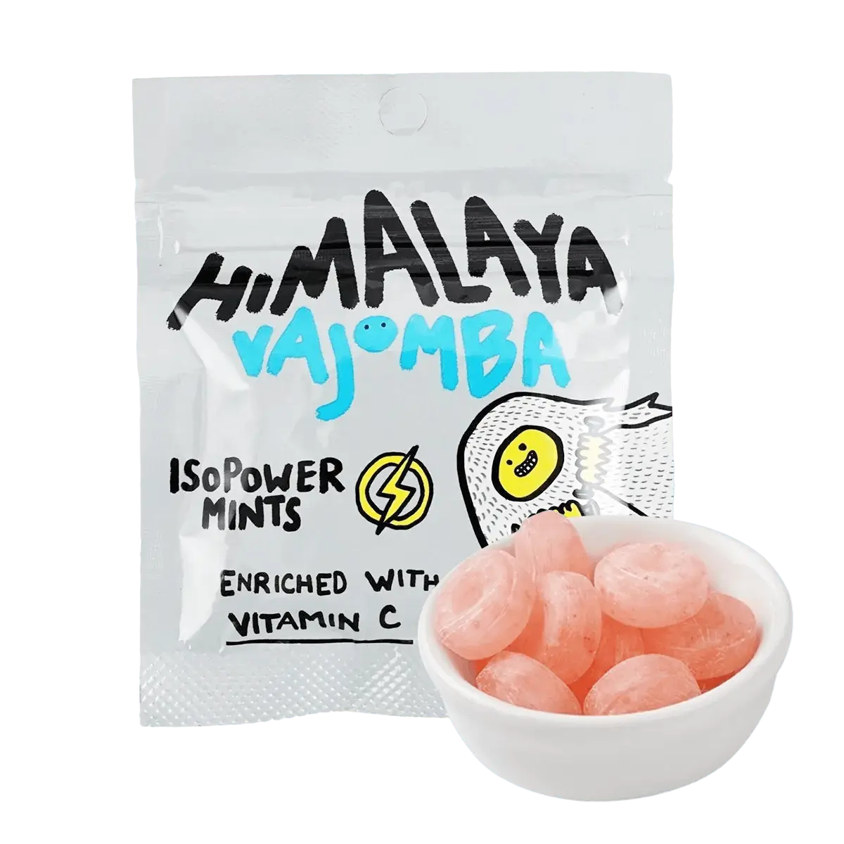BIGFOOT Lightning Fruit Mint Candy 15g - Vitamin C Enriched, Salty Refreshment, Instant Breath Freshener, Viral TikTok Snack
