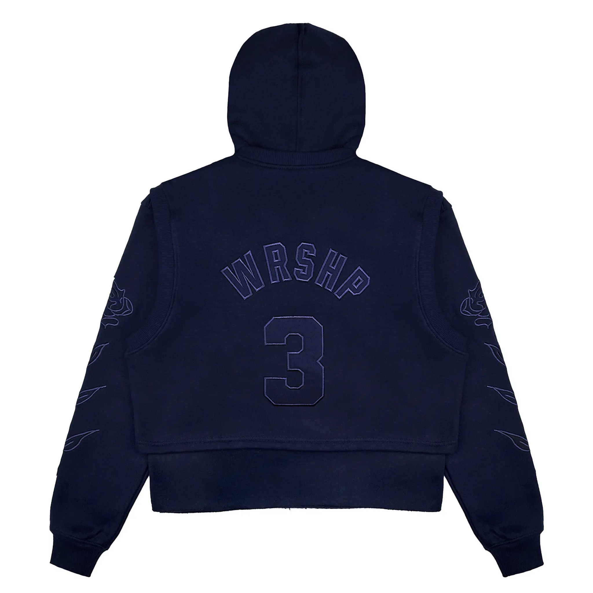 WRSHP Jesus Dual Layered Hoodie