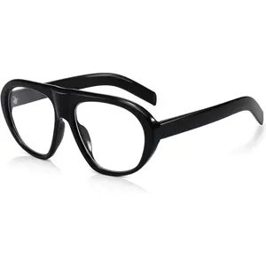Trendy Oversized Aviator Sunglasses for Women Men Big Retro Round Sun Glasses 70s Vintage Shades