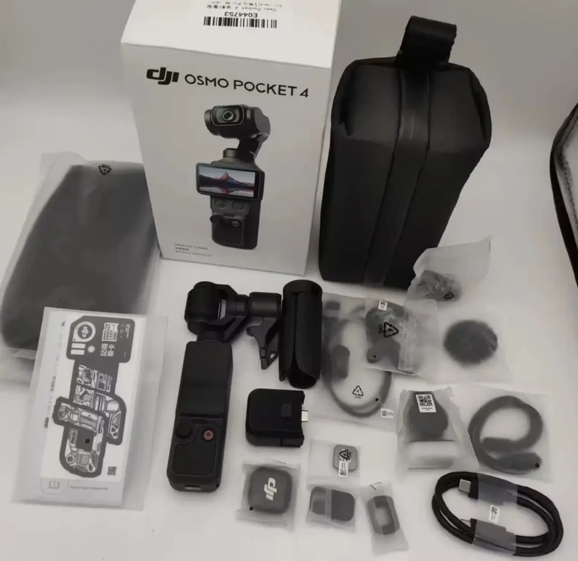 DJI Osmo Pocket 4 Standard Combo 4K 240fps Gimbal Action Camera