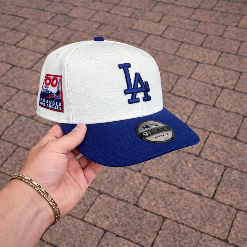 New Era 59FIFTY MLB Fitted Baseball Cap – NY Yankees & LA Dodgers Premium Side Patch Edition, Raised Embroidered Logo, Structured Crown Streetwear