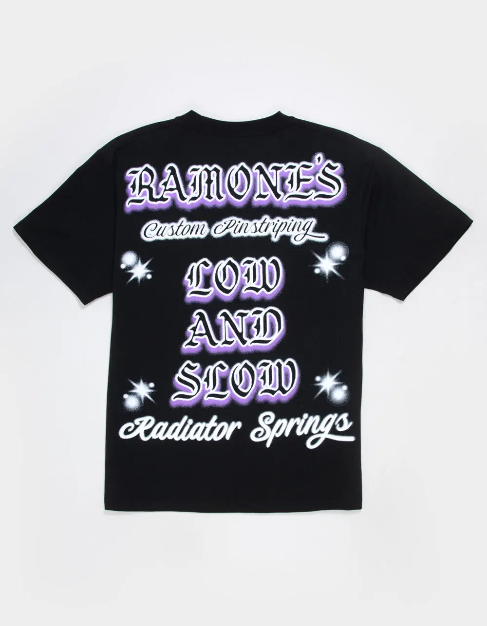 DISNEY Pixar Cars Ramone's Customs Mens Boxy Tee