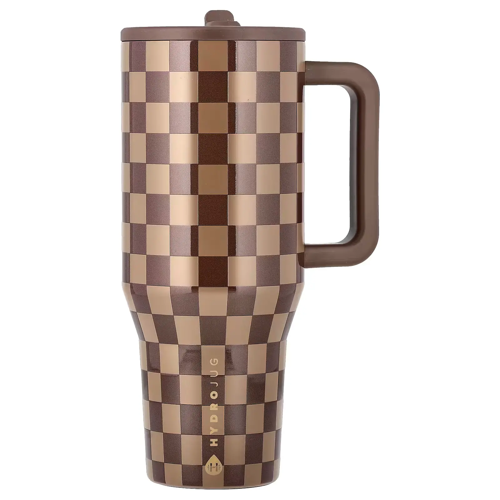 HydroJug 32/40oz Vacuum-Insulated Travel Tumbler — Leak-Proof Straw Mug for Outdoors, Hiking & Daily Use