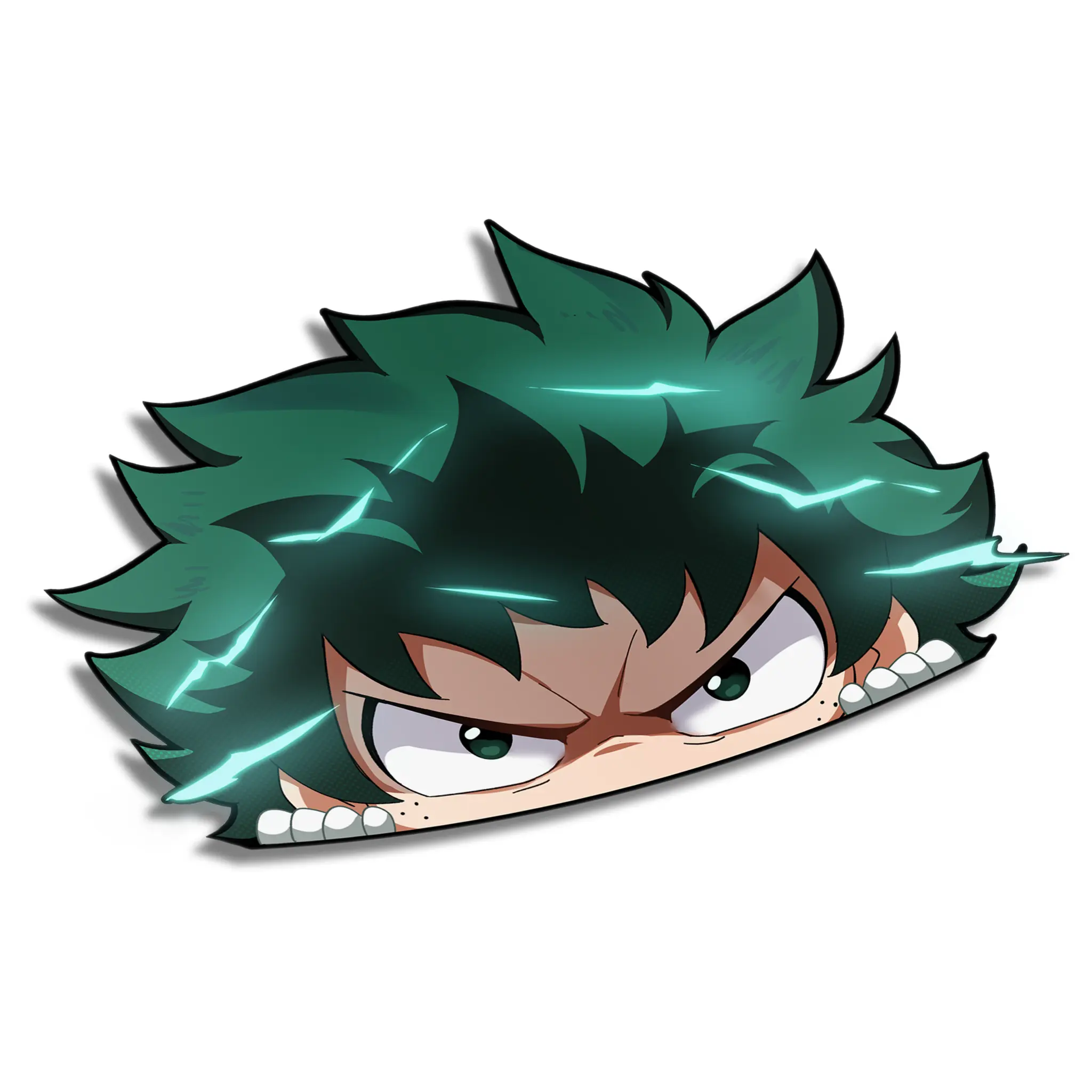 MHA Deku One For All Peeker | Anime | Sticker | Decal | Kawaii | Quirk