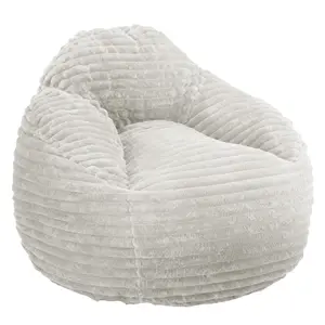 Bean Bag Chair, 39 Inch Bean Bags for Adults and Kids, Chair with Memory Foam Filled, Bean Bag Couch with Backrest and Armrests, Comfy Sofa for Bedroom and Dorm, Living Room
