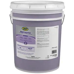 Zep Zeptastic All-Purpose Cleaner and Degreaser - 5 Gallon  325735 - Refreshing Lavender Fragrance, Cuts Through Grease and Grime, Powerful No Rinse Formula