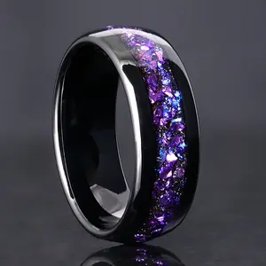 " ✨ 🌌 [2025 SPRING GALAXY]Men's Surgical Steel Celestial Ring ✨   316L Hypoallergenic Wedding Band & Proposal Jewelry |   Engraved Star Map & Gift Box | # MensLuxe2025 # CelestialWeddings # EasterGifts2025 # AstroLuxury # ModernGrooms