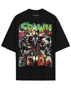 Comics 'spawn' T-shirt For Men Women, For Fans Unisex Casual Cotton Streetwear Trendy