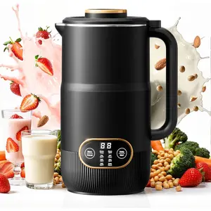 8 in 1 Nut Milk Maker, 8  35oz Homemade Almond, Oat, Coconut, Soy,  Based Milks and Non Dairy Beverages, Soy Milk Maker Machine with Delay Start/Keep Warm/Self-Cleaning/Boil Water