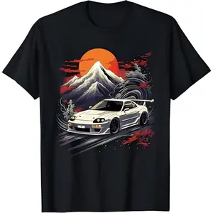 springtok JDM car Japanese Retro Car Racing Drifting Legend Tuning T-Shirt for adult kids boys graphic Tees shirts funny vintage fashion Short Sleeve tops vacation outfits clothing