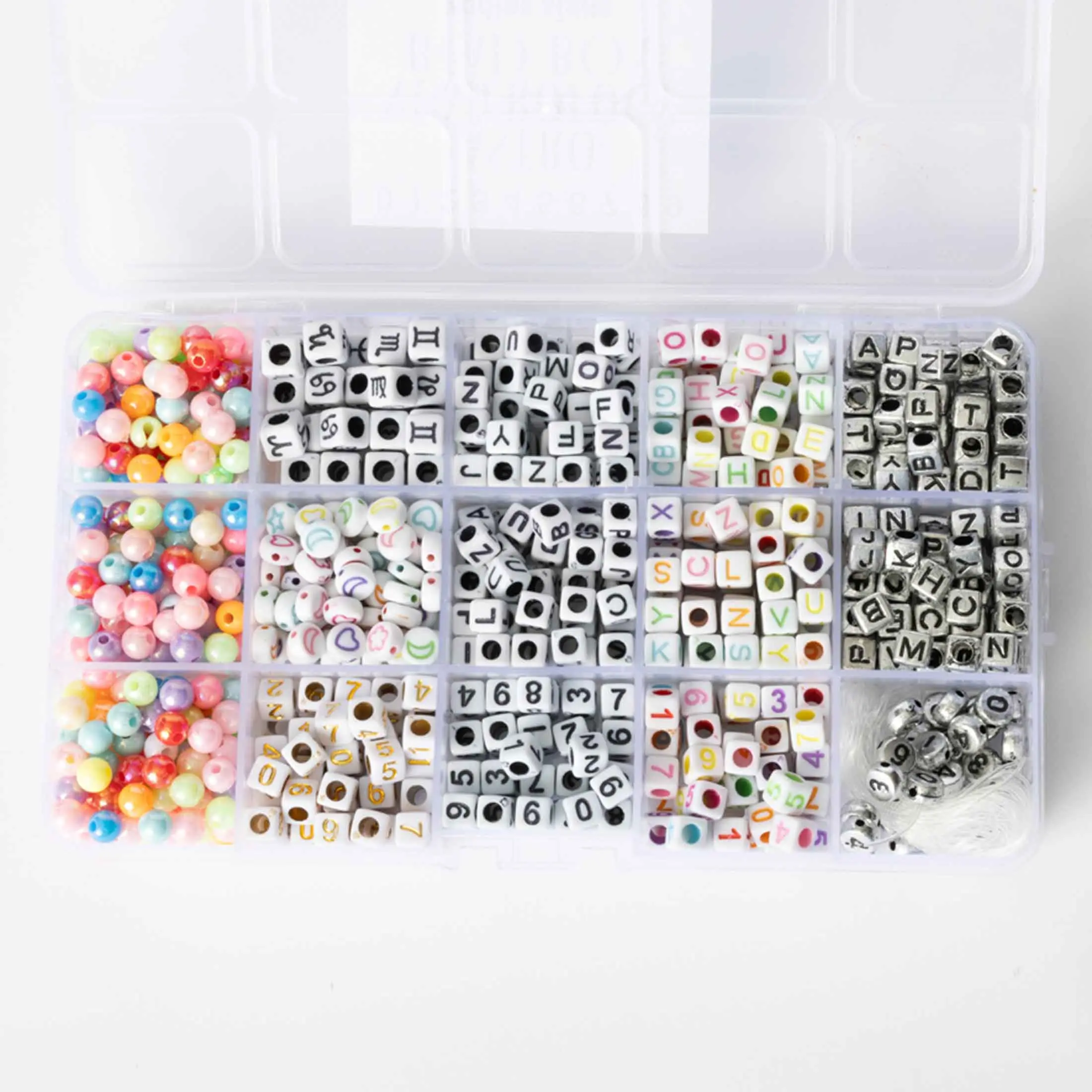 Colorful Astro Numerology Bead Box