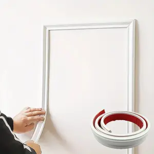 Flexible DIY Wall Molding Trim "1PC 1m/39.37inch"