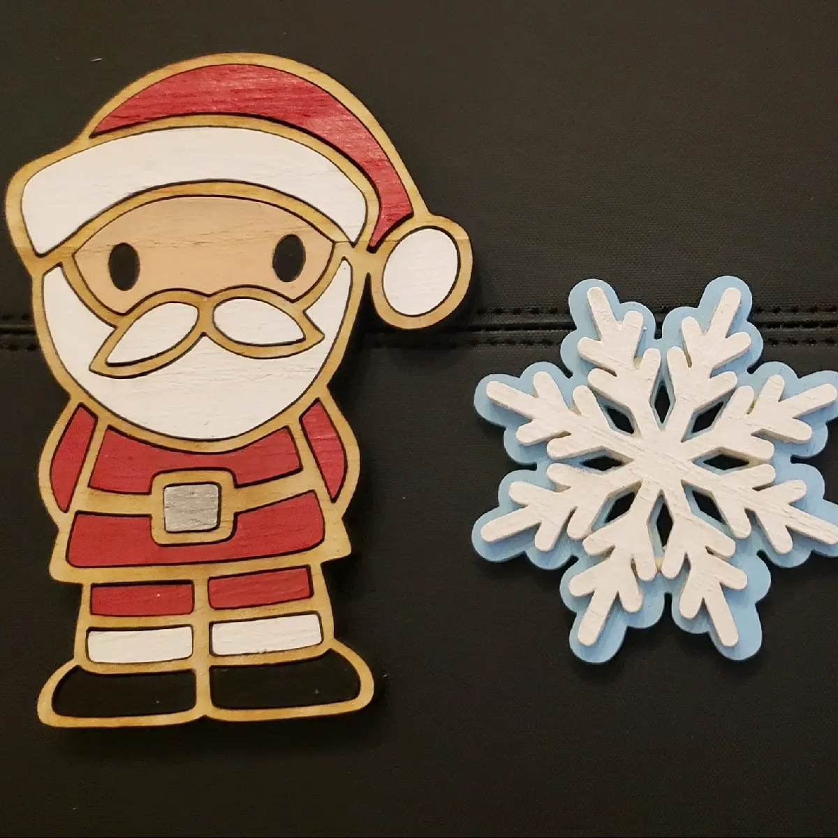 Swt of 3 Christmas Magnets