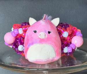 Dancing Unicorn Squishmallow Kandi Cuff