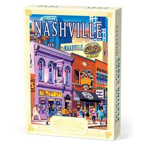 Nashville Music City Playing Cards by Boardwalk – Poker Size Jumbo Index