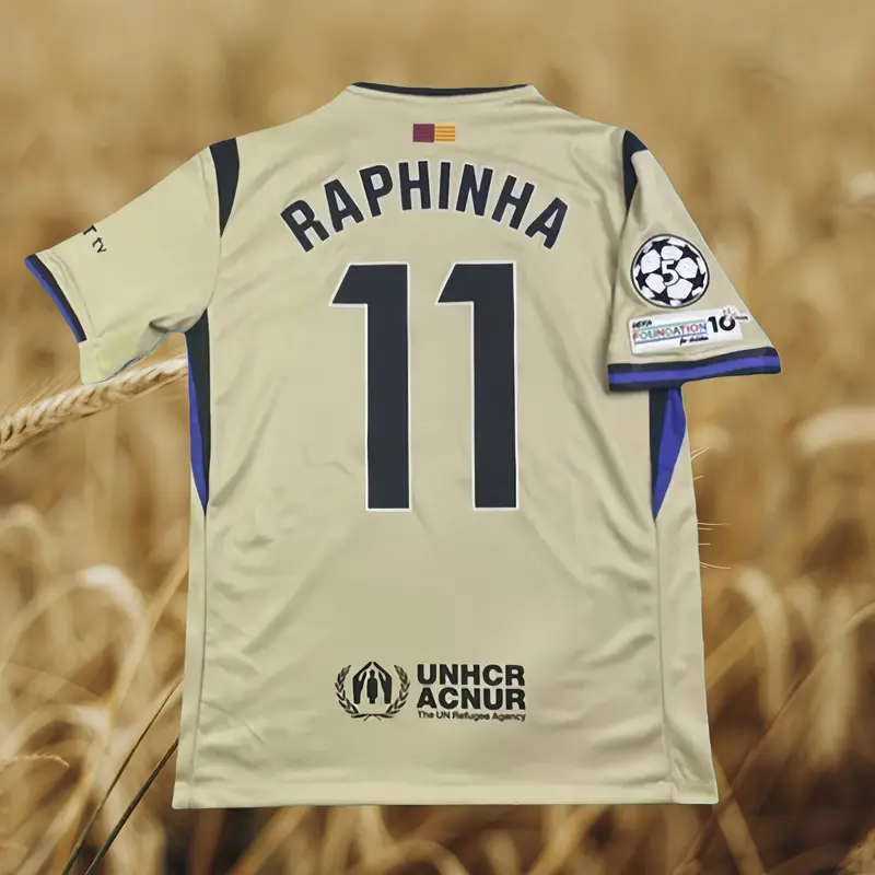 25-26 Season Fan Edition Away Training Kit RAPHINHA 11 Short-Sleeve Jersey